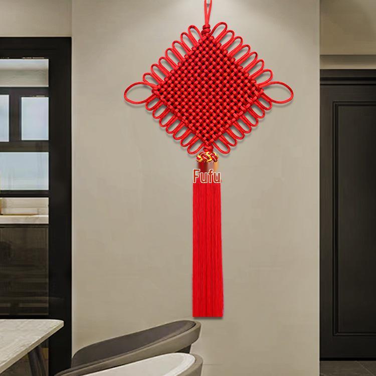 Chinese Knot Red Pendant - Spring Festival Living Room & Entrance Decoration