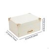 Bijley Box Travel Jewelry at 2 Single Levels Portable Organizer of for