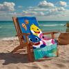 Ultra-Soft Beach Towel with Shark Theme,Ideal for Pool - Camping, Diving - Perfect Travel Essential, Vibrant Beach Towel.