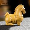 Horse Tea Pet Purple Clay Chinese Style Ornaments Vivid Image Pony Zen Decoration Desktop Tea Gadget