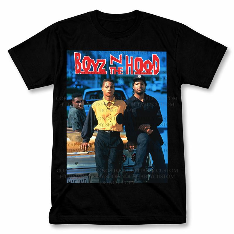 Boyz N The Hood Graphic T Shirt Vintage Style Movie Fan Tee
