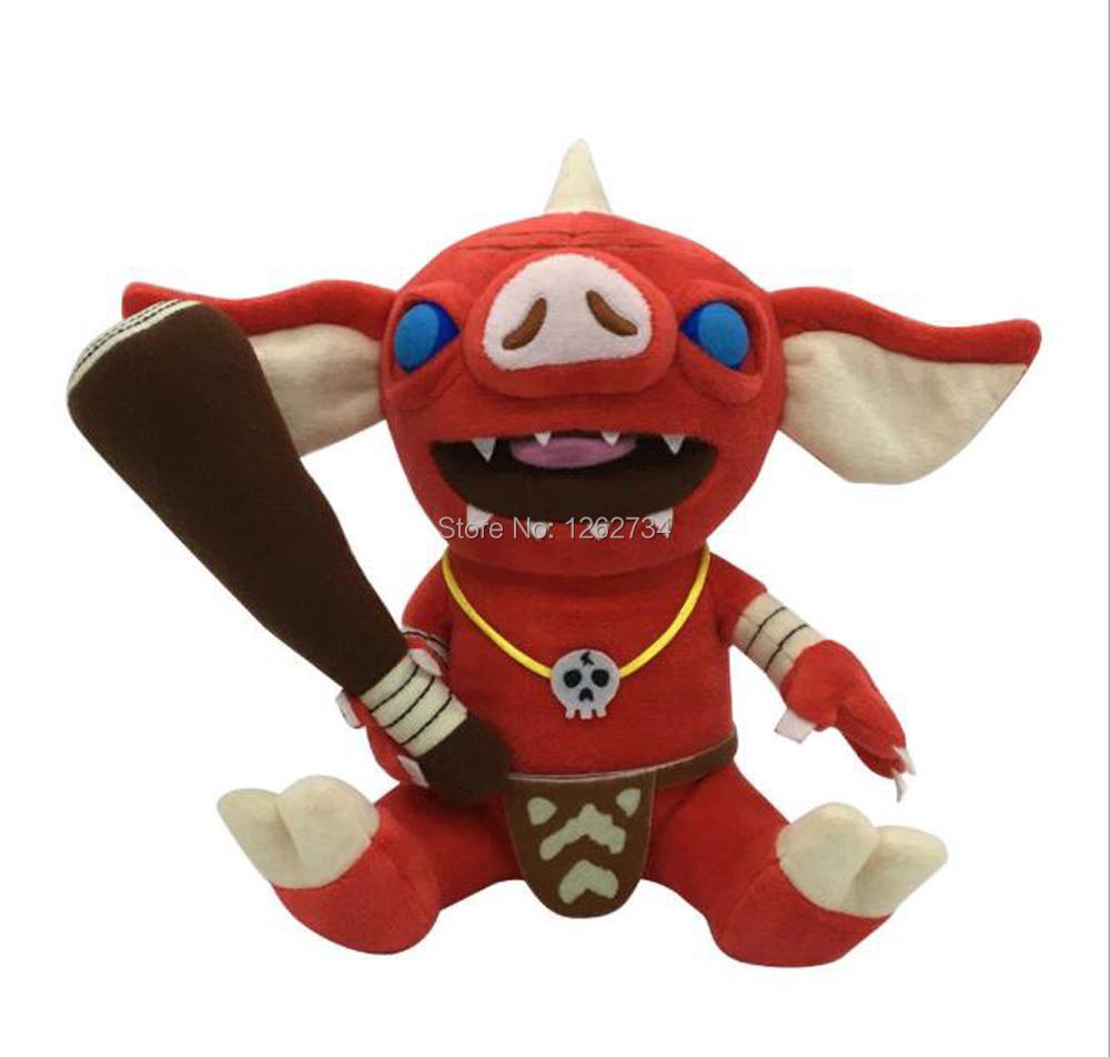The Legend Of Zelda Breath Of The Wild Bokoblin  Link Boy 20-28Cm Plush Doll Figure Toy