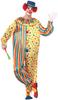 Clown Jumpsuit Costume for Adult Spots the Clown Men,