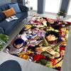 1pc My Hero Academia Anime Characters Office Chair Mat - Non-Slip Carpet for Desk, Floor Protection, Decorative Rug with Cool Designs, Suitable for Ho