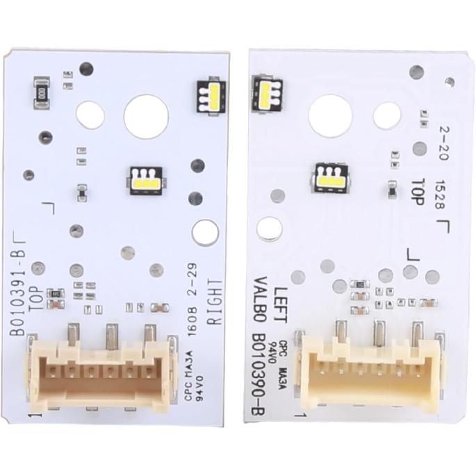 2Pcs LED DRL Board Chip Headlight Daytime Running Light Ballast for INFINITI QX30 Q30 2017-2019 Replaces B010390-B B010391-B Daytime Running Light