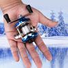 Mini Fishing Reel Winter Fishing Double Rocker Arm Metal Special Fishing Line Reel Ice Fishing Reel Left And Right Hand Reels