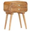 Day and Night - Day and Night Solid Mango Wood Bedside Table 43x30x58 Cm