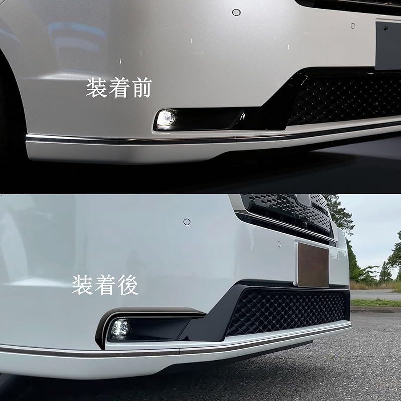 [Deesse]Honda New Model Step Wagon RP System RP6 RP7 Compatible with RP8 Front Fog Lamp Cover Bumper Corner Garnish Dress Up Protection Exterior