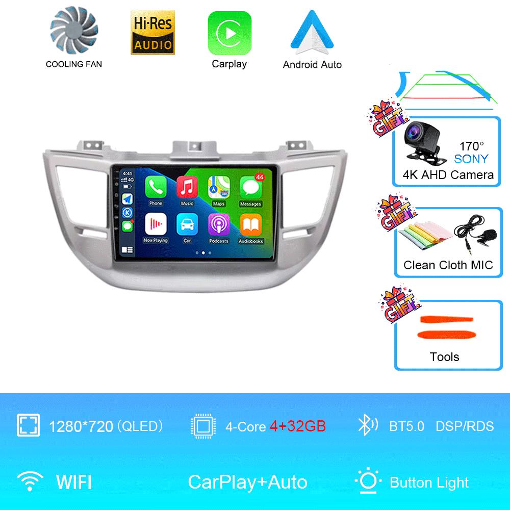 

Автомобильное радио 9 Android 14 DSP 2Din Мультимедиа Видео Плеер Навигация GPS Для Hyundai Tucson IX35 3 2015 2016 2017 2018 Головное Устройство CHINA