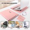 13/14 Inch 3 In1 Laptop Sleeve Case Waterproof PVC Foldable Stand Wrist Rest Protective Notebook