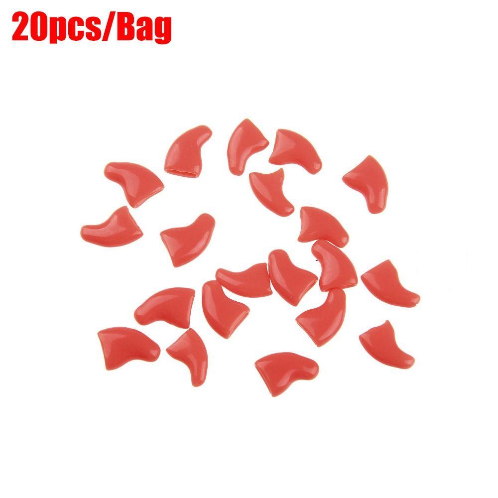 Colorful Cats Soft Nail Covers Anti-scratch Pet Nail Cover Fashion Cat Grooming Supplies