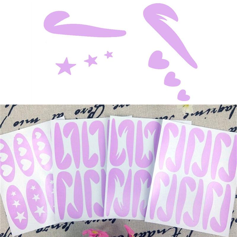 Fashionable and durable perfect eyeliner mold model template setting