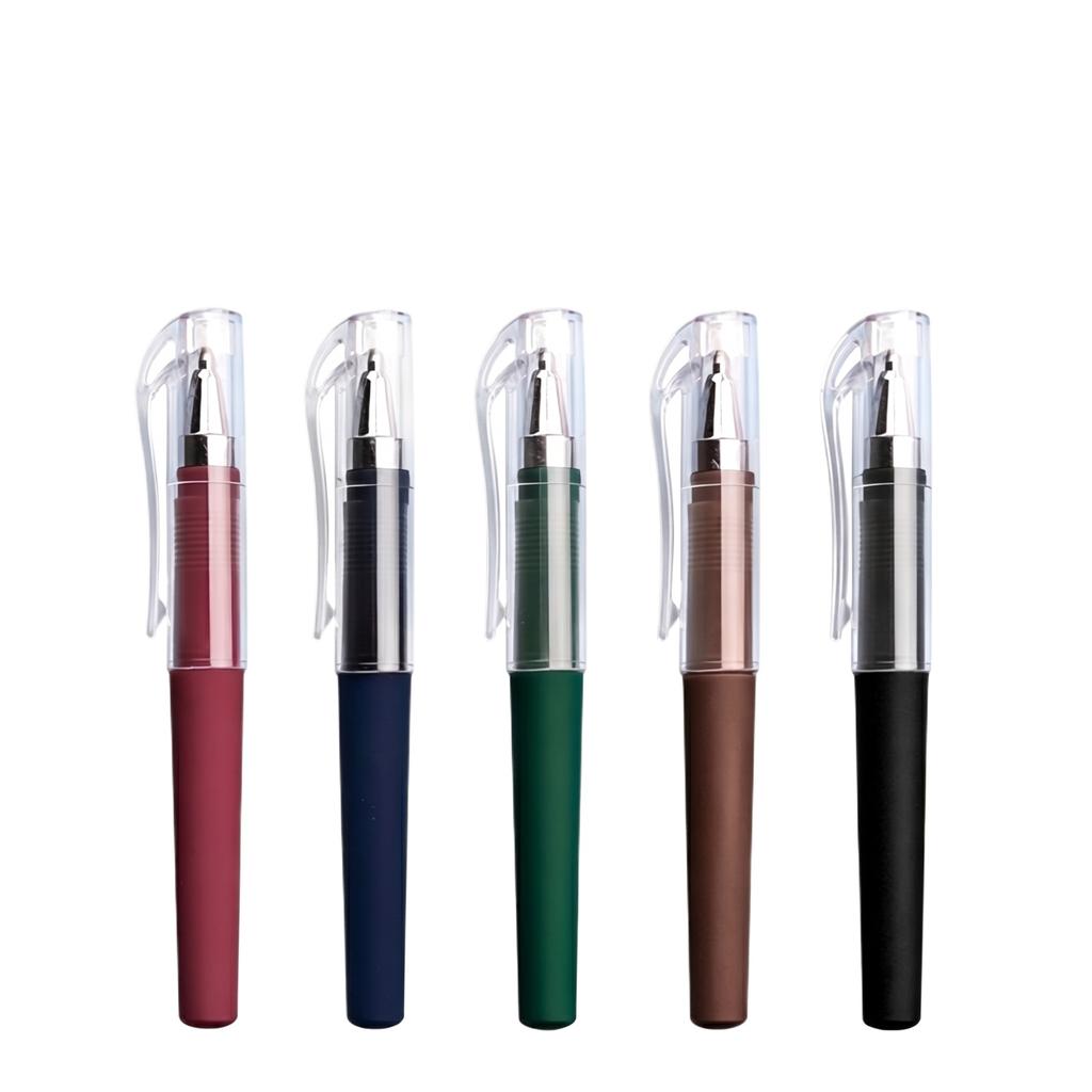 5PCS Retractable Medical Pen with 5ml Capacity Portable Neutral Ink Ballpoint Pen Suitable for Healthcare Professionals and Everyday Use