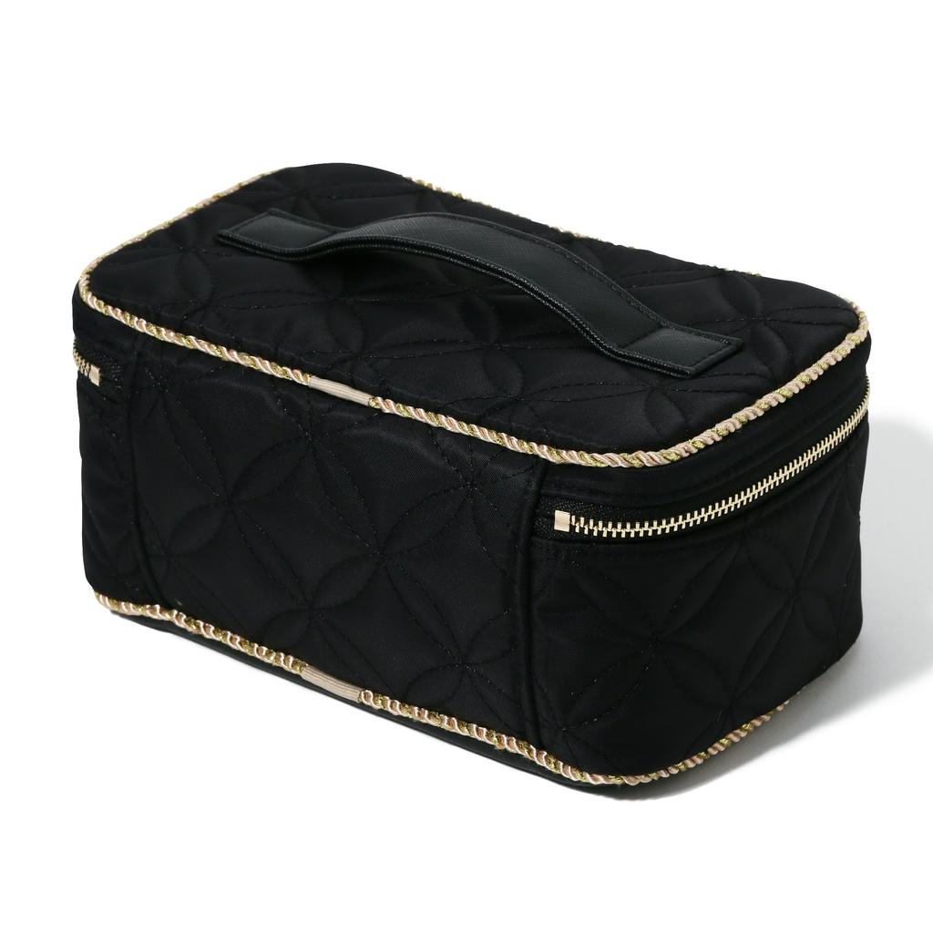 Francfranc Bell Vanity Pouch, Small, Black
