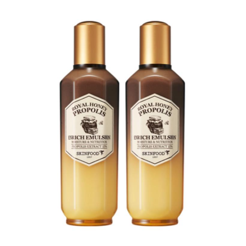 SKINFOOD Royal Honey Propolis Enrich Emulsion 160ml 2ea Korea Beauty