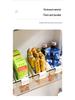 Retractable Fridge Door Organizer: Multi-Use Seasoning Divider & Anti-Tip Shelf