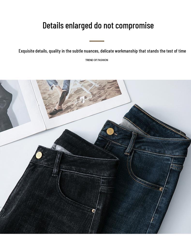 Spring High Waist Petite Harem Jeans - Plus Size, Slimming, Versatile, Casual Fit for Women