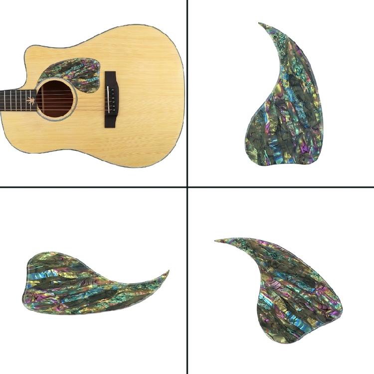 Self-Adhesive Scratch Plate PVC Folk Guitar Pickguard Acoustic Guitar Anti-Scratch Guard Plate Guitar Accessories