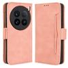 For vivo X100 Ultra 5G Wallet Case Multiple Card Slots Leather Phone Cover with Stand