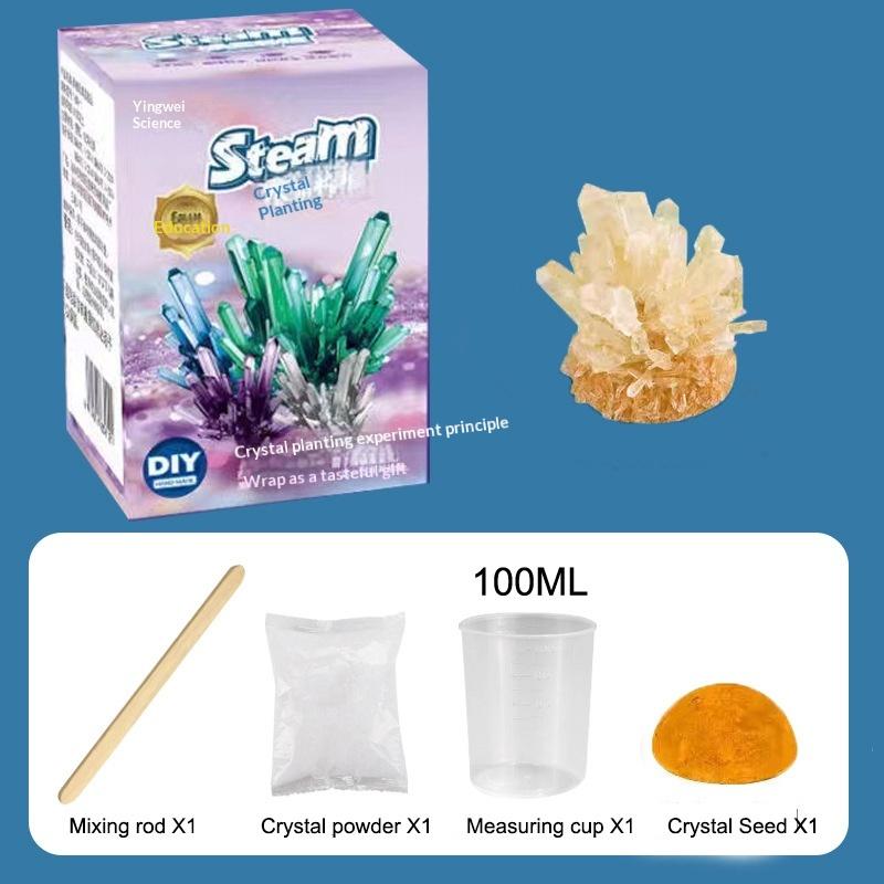 Crystal Growing Model, Science Kit, A Variety Of Colors Of Crystal Selection, Educational Toys, Gifts For Boys And Girls