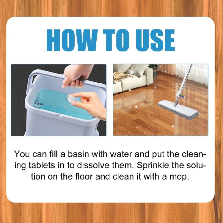 Floor Cleanings Tablets Household Cleanings Product for Livingrooms Bathroom Home
