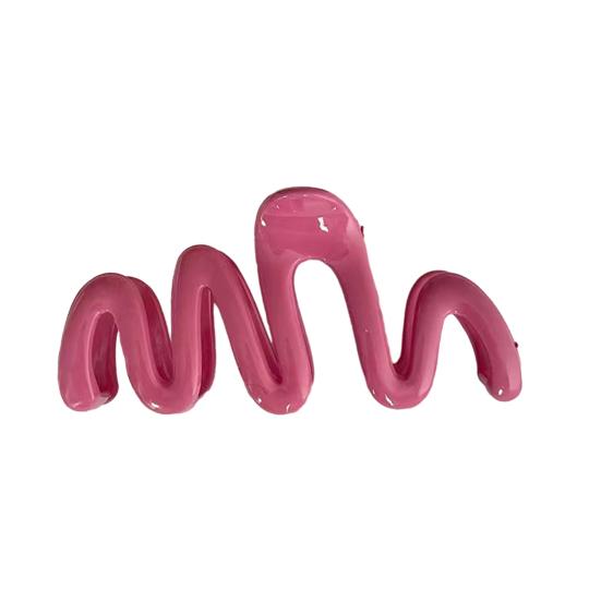 Hair Claw Clip Wavy Candy Color Non Slip Strong Hold Elegant Large Women Long Thick Thin Curly Hair Clamp Fashion Hair Accessories