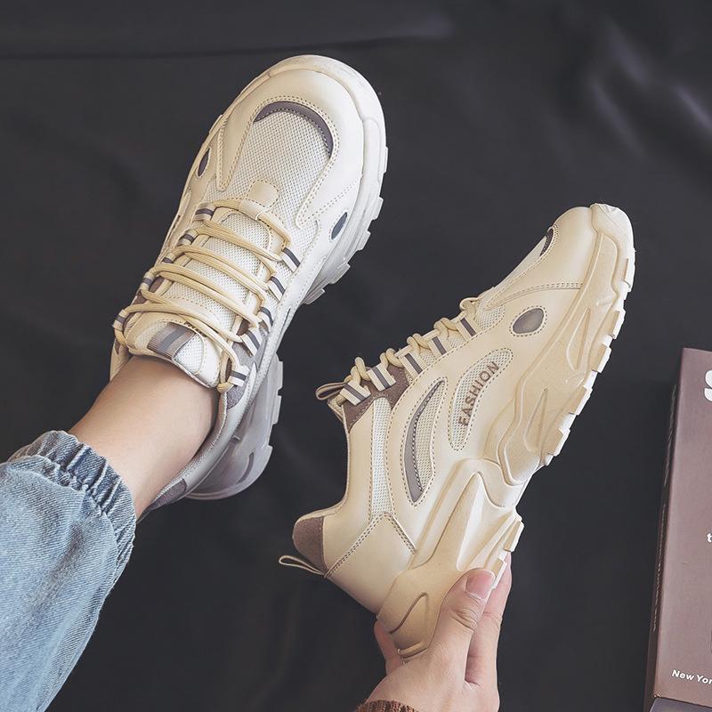 

Dad shoes, new popular sneakers in spring, casual trendy shoes for male students, trendy and versatile small whiteboard shoes, ins 44