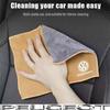 For Volkswagen 1K2 Car Interior Cleaning Tools Microfiber Wash Towels Cleaning Brush For VW GTI Polo Golf Passat B678 MK6 Jetta T-ROC Taigo Hub Cap
