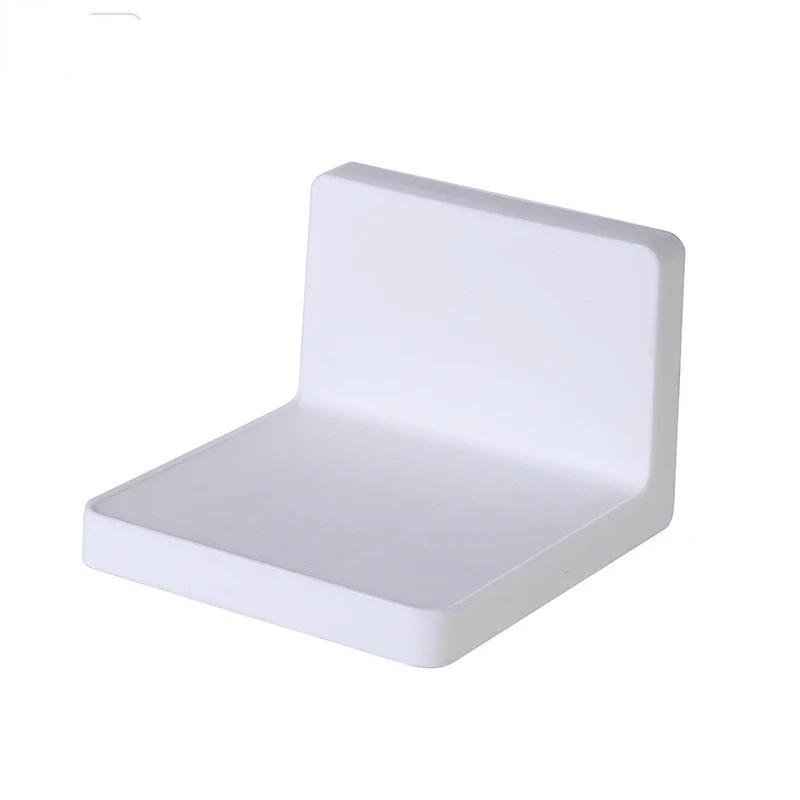 Bathroom Shelf Without Drilling Soap Dish Floating Shelves Plastic Kitchen Organizer Shower Caddy Spice Rack Shipping Free Items