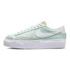 Nike Blazer Low Platform Barely Green Women Sneakers White Team-Orange DJ0292-300