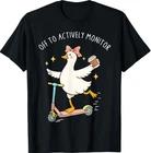 Testing Test Day Off to Actively Monitor Funny Goose Teacher T-Shirt M