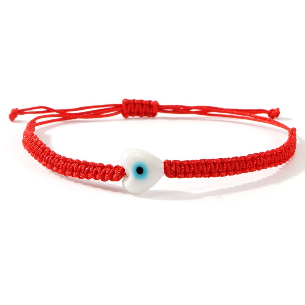 Niche Design Multicolor Demon Eye Woven Bracelet - Trendy, Unique, Personalized Fashion Statement