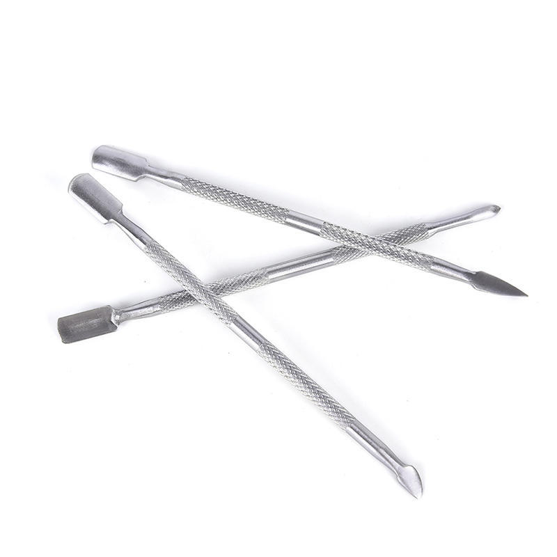 Stainless Steel Nail Art Tool Manicure Pedicure Cuticle Pusher Trimmer Remover