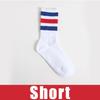 New Men/Women 3 Three Stripes Cotton Socks Retro Old School  Hiphop Skate Long Short  Meias  Harajuku White Black Winter Cool