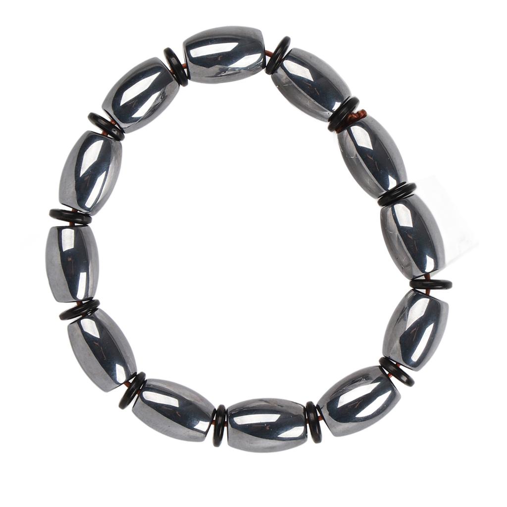 Terahertz Beads Bracelet Stretchy Stress Relief Meridian Treatment Unisex Energy Healing Stone Bracelet