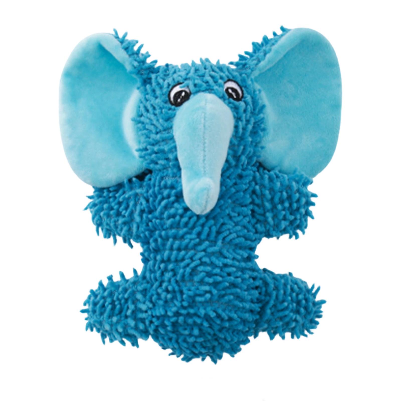 

Durable Plush Dog Chew Toy with Squeaker for Interactive Play Soft Stuffed Pet Toy Suitable for Small Medium Large Dogs One Size синий