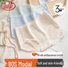 Women's Modal Silk-Crotch High-Waist Briefs - 3 Pack