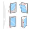 AC Window Vent Kit Portable AC Window Vent Kit For Sliding Door Seal Panel Replacement Parts Adjustable Air Conditioner