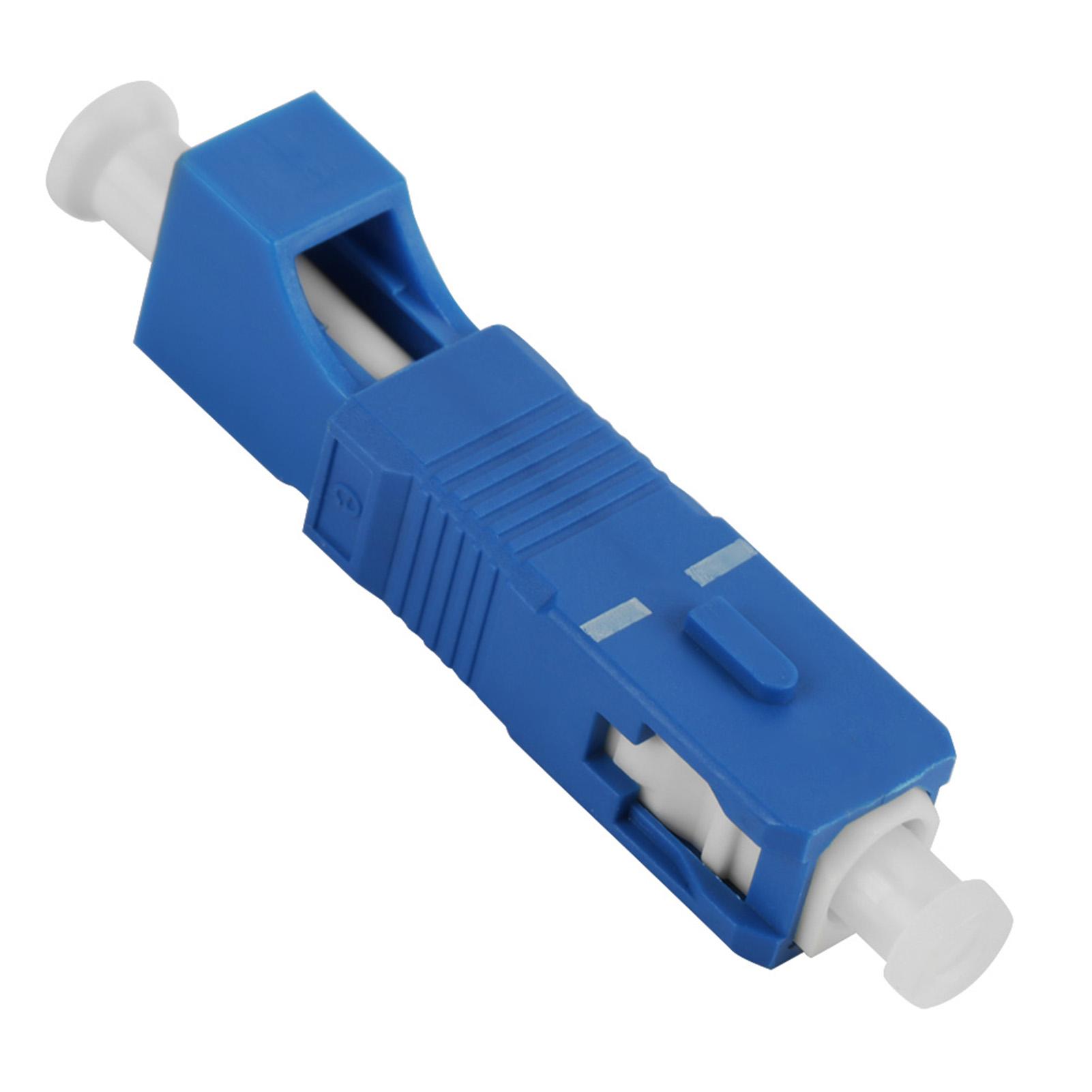 

SC Male to LC Female Single Mode Fiber Optic Hybrid Optical Adaptor Converter