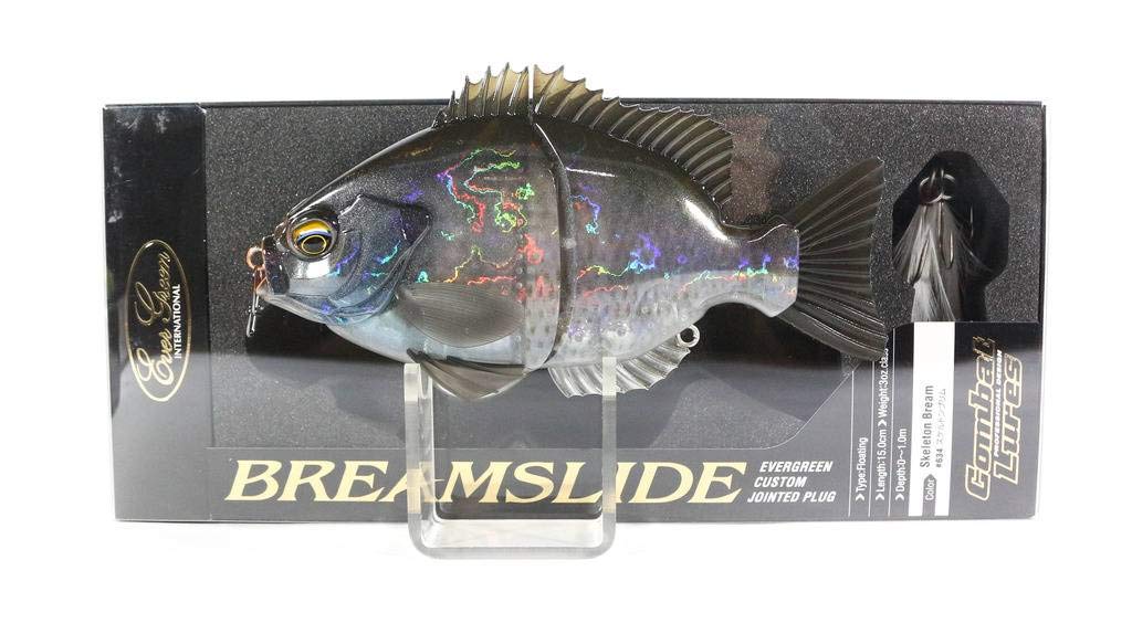 

EVERGREEN Big Bait Brim Slide 15cm 3oz Class Skeleton Brim Lure #634