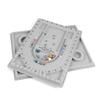 Portable Bead Stringing Platform For Jewelry Makers Adjustable Spacer Tray With Nonslip Design Beading Platform