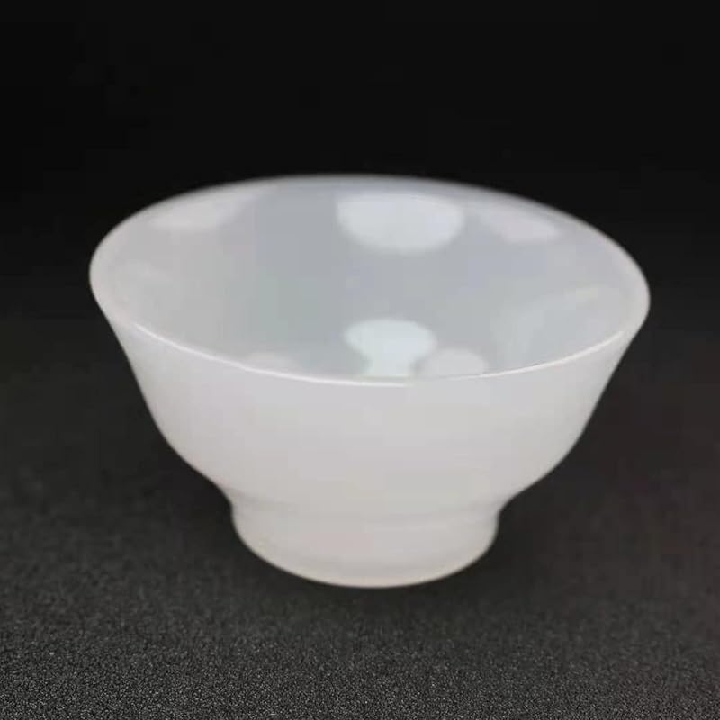 SMDSAZ Light Green Jade Teacup Wine Glass Chinese Kung Fu Tea Set Tureen Bowl Cup Water Cup