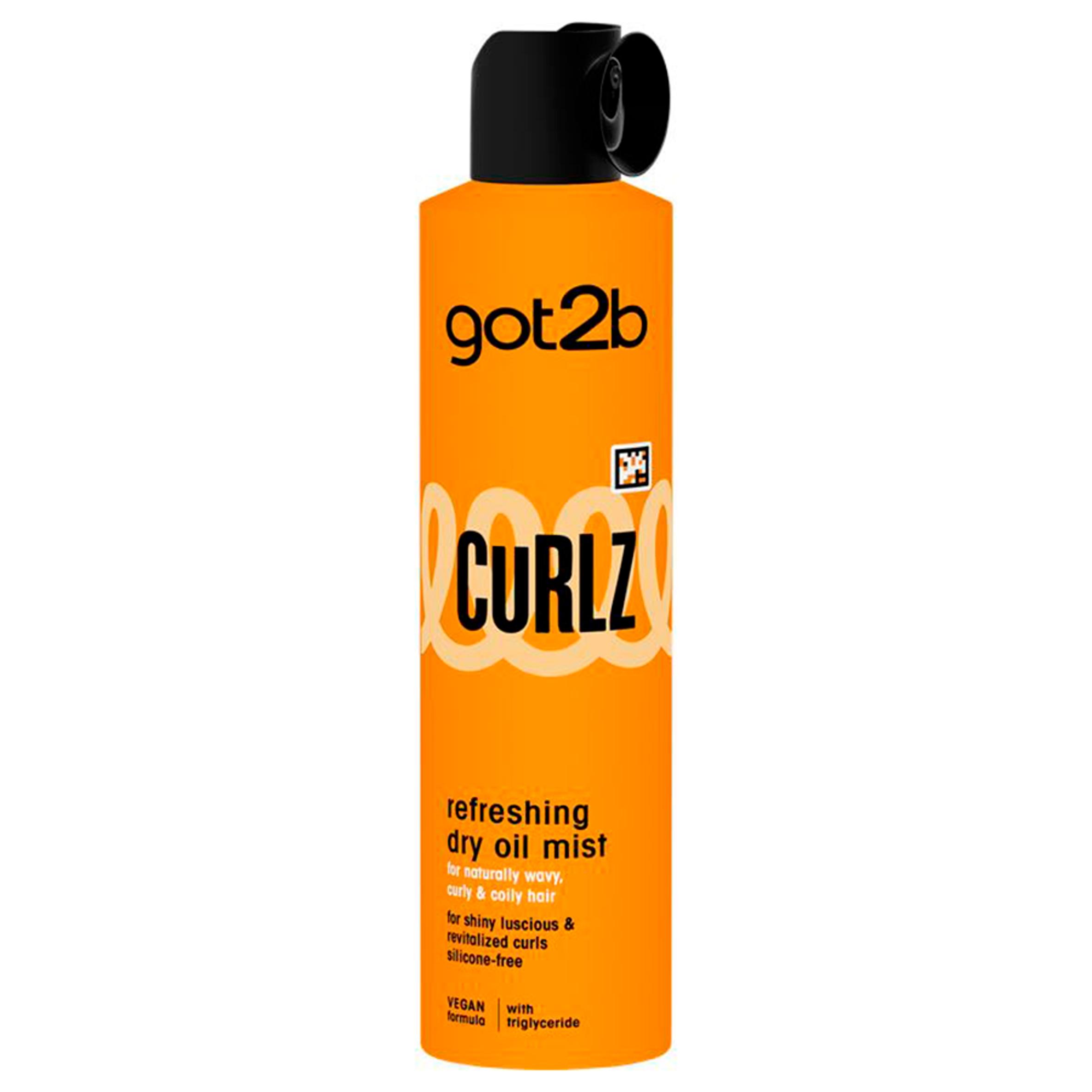 Got2B Curlz Öl Haarspray, Erfrischend 200 200 ml