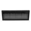 Natural Grain Wood Medal Display Frame Shadow .13 X 6.5 Inches Running Marathon Trophy Holder Wall Mounted Award Showcase
