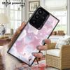 Phone Case: 2D Flat Samsung Galaxy A34 A35 M05 M06 S20 S22 S21 FE Plus 5G Protective Case, Couples Style, Frosted Stars, Christmas and Halloween Gift
