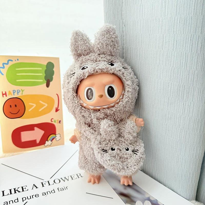 Labubu Doll Clothes Fashion Animal Set for Labubu Idol V1 V2 Dolls Clothing Accessories 15/17cm Plush Doll Universal