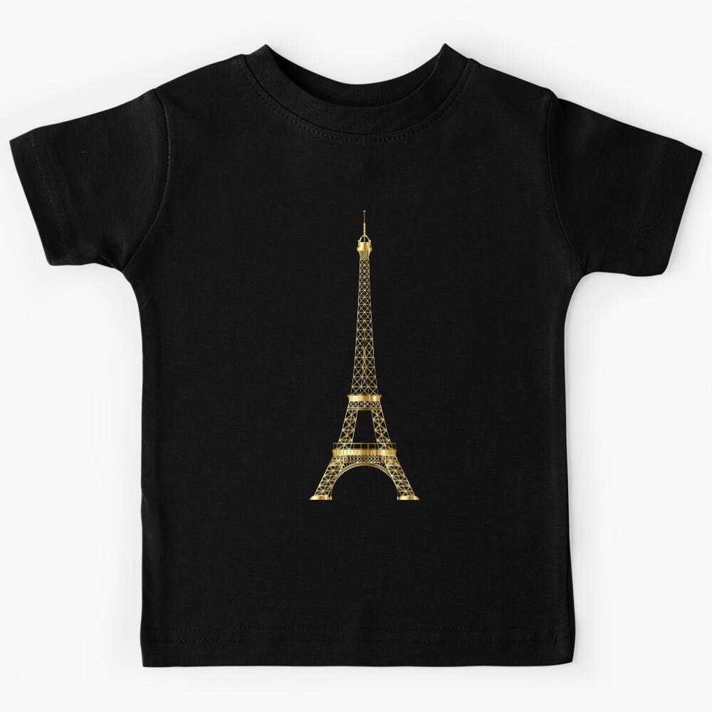 Eiffel Tower Kids T-Shirt 110