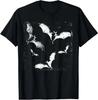 Bats Vampire Horror Shirt Spooky Goth Aesthetic Graphic Tee Gift Unisex