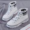 Ins High-Top Canvas Schuhe Frühling Neue Studenten Board Schuhe Plateau Muffin Freizeitschuhe