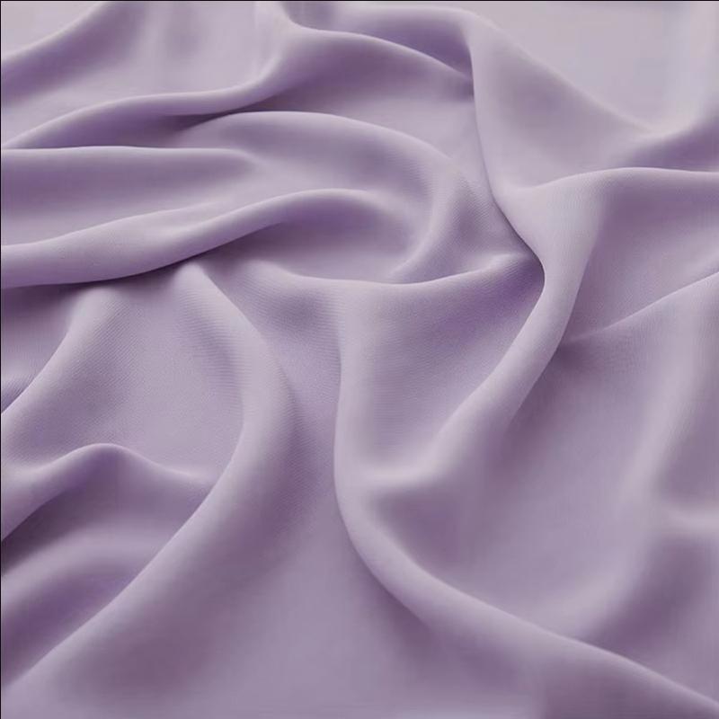 Chiffonstoff pro Meter, Mehrfarbiger Stil, Glänzend, Hautfreundlich und Weich, Chiffon für Hochzeitsdekoration, DIY-Basteln, Servietten, Brautkleid, Nähen